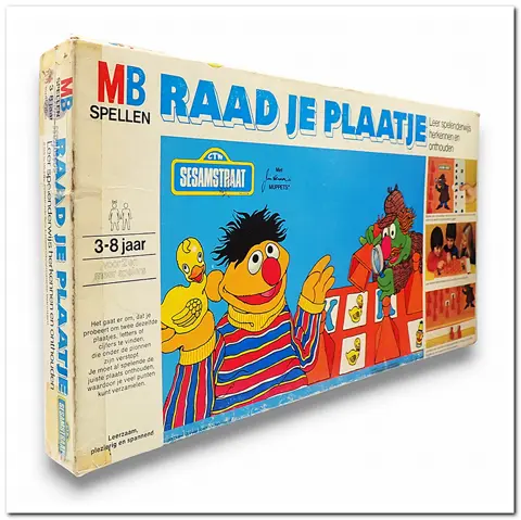 Sesamstraat: Raad je plaatje - MB Spellen