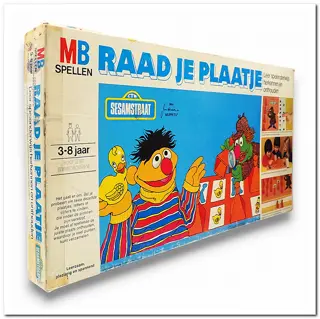 Sesamstraat: Raad je plaatje - MB Spellen