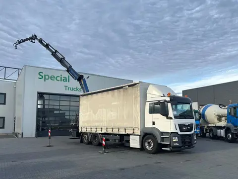 MAN TGS 26.400 6X2-4 LL / Euro 6 / Only 275058km / Palfinger PK29002 D / PJ 060 B