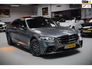 Mercedes-Benz S-klasse 580 e 4MATIC Lang AMG Line Panoramadak|Org.NL|Dealer Onderhouden|BTW|Achteras