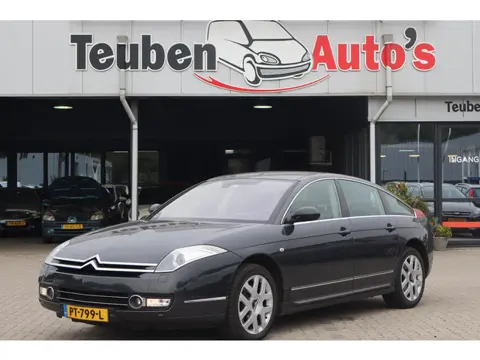 Citroen C6 2.7 HdiF V6 Exclusive (TOP AUTO), Climate control, Lederen bekleding, Voor- en achter sto