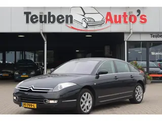 Citroen C6 2.7 HdiF V6 Exclusive (TOP AUTO), Climate control, Lederen bekleding, Voor- en achter sto
