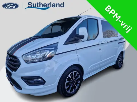 Ford Transit Custom 310 2.0 TDCi EcoBlue 310 L1 Sport Dubbele Cabine | 170pk Automaat | DC | Achteru