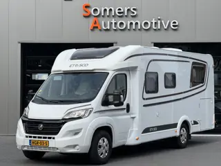 Etrusco T7400 QB | Queensbed Elektr. | Zonnepanelen | Dakairco | Fietsendrager