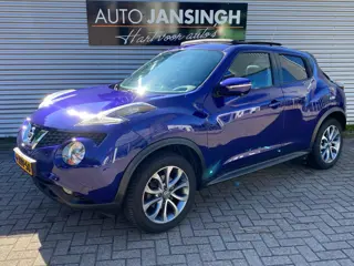 Nissan Juke 1.2 DIG-T S/S Tekna met Panoramadak!! | Cruise | Climate | Navi |  360° Camera | Leer! |