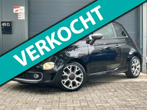 Fiat 500 0.9 TwinAir Turbo Sport NAP NIEUWE APK AIRCO DAB NAVI MF STUUR CARPLAY LM VELGEN MISTLAMPEN
