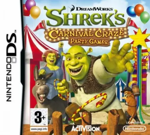 Shrek Crazy Kermis Party Games
