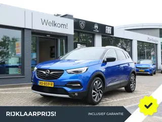 Opel Grandland X 1.2 Turbo Ultimate | Trekhaak | Camera | Leder | 19' LMV