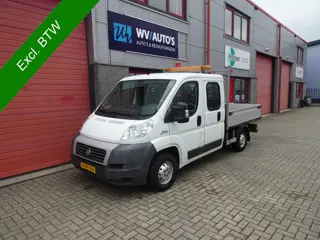 Fiat Ducato 33 2.2 MultiJet MH1 DC 7 pers achterwaartse kipper
