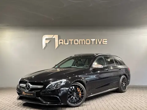 Mercedes-Benz C-klasse Estate AMG 63 S Pano|HUD|Carbon|Memory