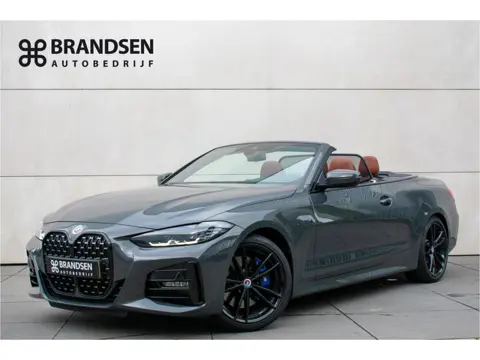 BMW 4 Serie Cabrio 430i High Executive M-Sport H&K-19"- Keyless-Nekverw.-Trekhaak-Stuur/Stoelverw-Dr