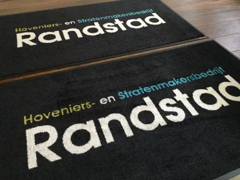 Deurmat, logomatten, schoonloopmatten