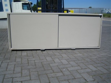 1x Schuifdeurkast H79xB207xD71