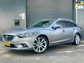 Mazda 6 Sportbreak 2.0 HP GT-M NAP BOSE LEER KEYLESS MEMORY SEATS NAVI BLUETOOTH CRUISE CLIMA CAMERA