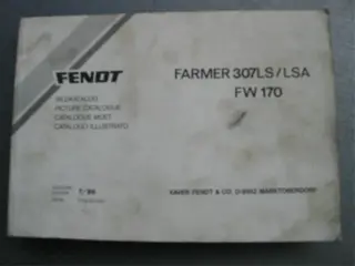 Manual Fendt Farmer 307LS/LSA FW 170