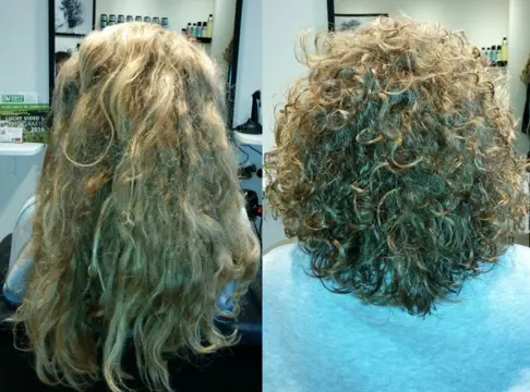 Prachtige natuurlijke krullen bij Haarstudio Duet te Hengelo