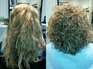 Prachtige natuurlijke krullen bij Haarstudio Duet te Hengelo