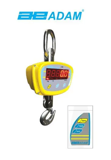 Kraanweegschaal ADAM LHS 500,1500 en 2000kg