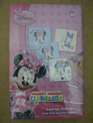 Kaartjes kleuren disney