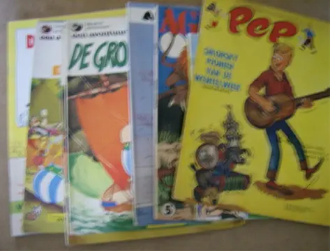 Verschillende strip albums