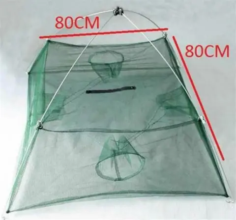 Een Splinter nieuwe fuik geweldig om garnalen krabben kreeft