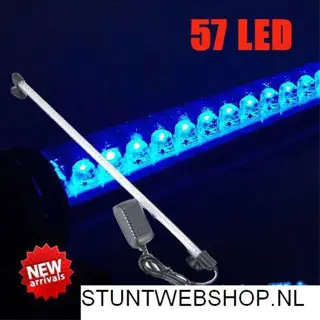 Aquarium , Aquaria 57 led BLAUW licht , verlichting .