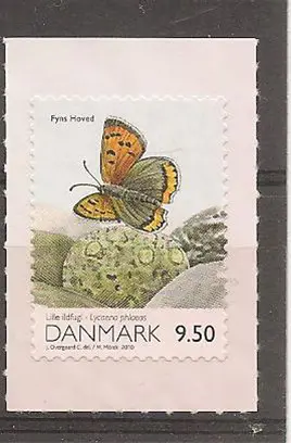 Vuurvlinder , uit Denemarken