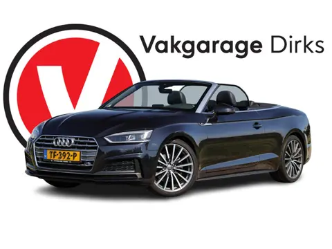 Audi A5 Cabriolet 2.0 40 TFSI S-Line ✅ Full-LED ✅ Leder ✅ Stoelverwarming