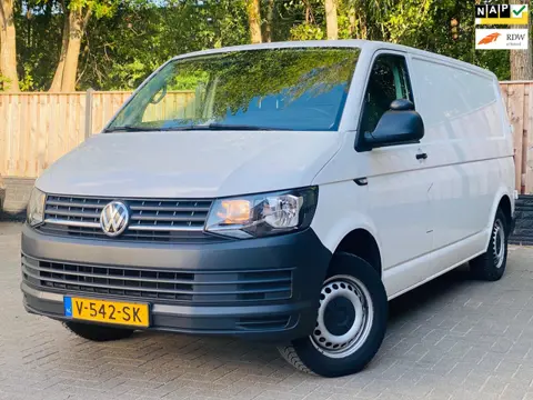 Volkswagen Transporter 2.0 TDI L2H1 DC NAP I KASTINRICHTING I DEALER ONDERHOUDEN I ACHTERUIT SENSOR