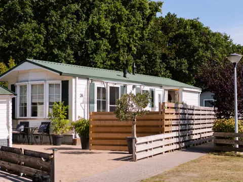 Modern ingericht vrijstaande chalet aan de rand van het bos