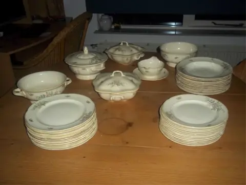 Compleet servies plazuid