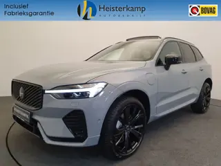 Volvo XC60 2.0 T6 Plug-in hybrid AWD Ultra Black Edition €79.192,- nieuw, Wegklapbare trekhaak, Pano