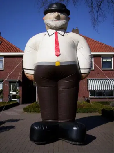 Opblaasbare abraham sara sarah nijverdal hellendoorn hulzen