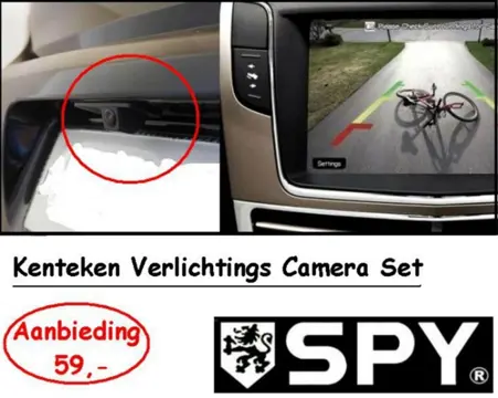 Audi Q7 S5 A6L A4 achteruitrijcamera systeem SPY