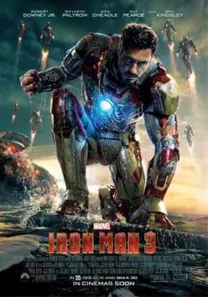 IRON MAN 3 filmposter.