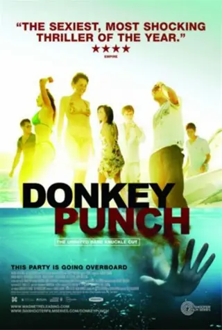 DONKEY PUNCH filmposter.