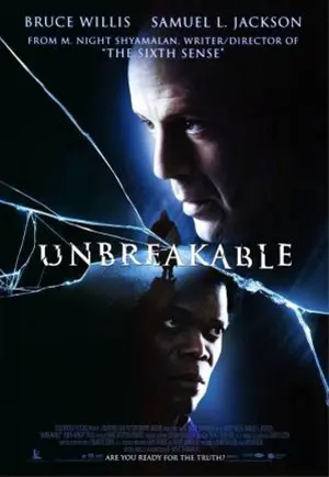 UNBREAKABLE filmposter.