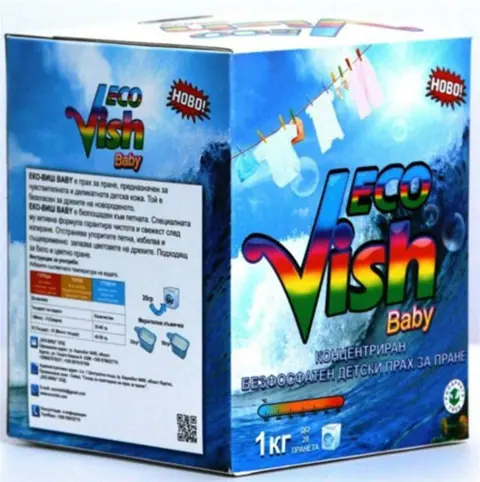 "Eco-Vish" wasmiddelen zonder fosfaten van Israel.