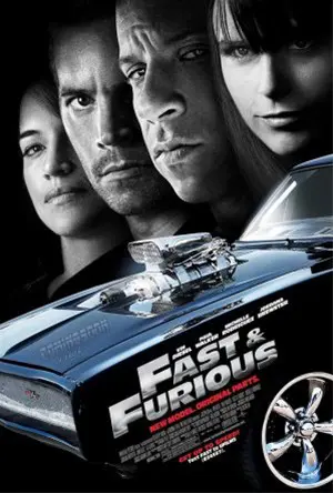 FAST &amp; FURIOUS 4 : NEW MODEL , ORIGINAL filmposters.