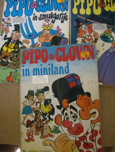 Pipo de clown strips
