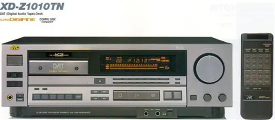 Bij DP Audio: Grundig JVC MicroData DAT Recorder Repareren