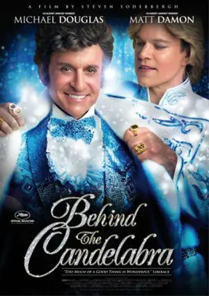 BEHIND THE CANDELABRA filmposter.