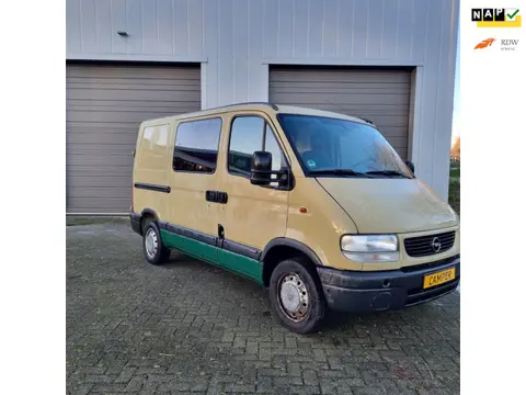 Opel MOVANO CAMPER 167000KM NAP TOPSTAAT BED 2METER