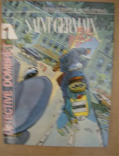 Detective dombret gekartonneerd