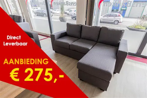 Hoekbank aanbieding - Direct leverbaar!