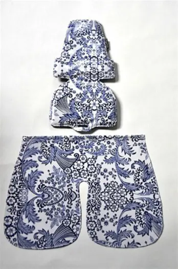 Hippe bekleding voor bobike mini 'Crazy Blue'