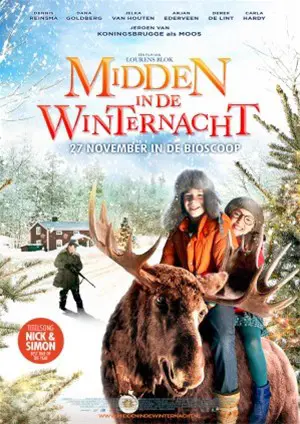 MIDDEN IN DE WINTERNACHT filmposter.