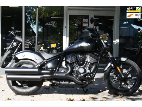 Indian Chopper 116 Chief Dark Horse, 24 Maanden Garantie, Inruil Mog