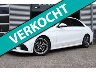 Mercedes-Benz C-klasse 220d AMG| leer| Night| Automaat| 18 inch|