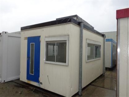 Unit 4.80x3m rondom glas